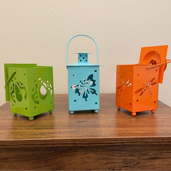 Colorful Metal Lanterns - Picture 2 of 14
